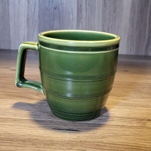 Vintage Homer China Laughlin Flip Side Cafe Coffee Tea Mug Green